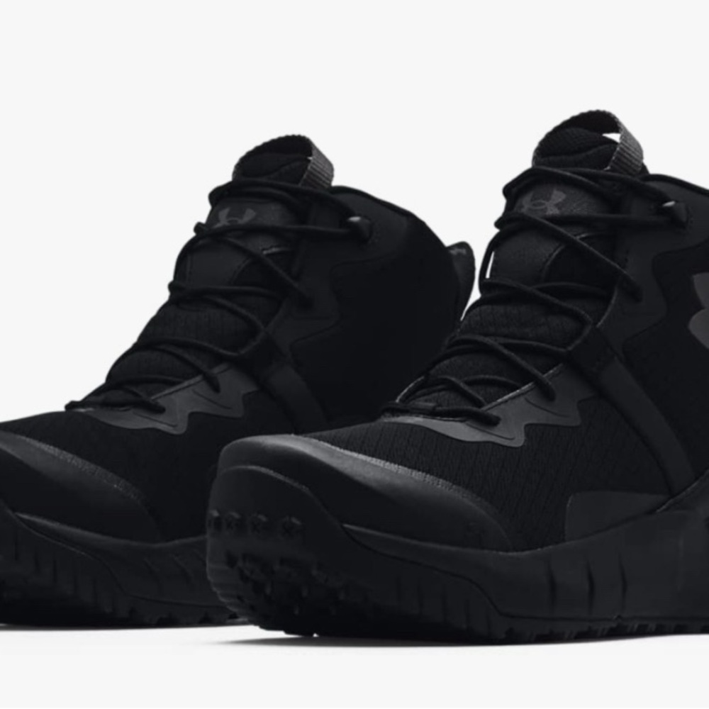 Under Armour Men's Black High-Top Sneakers